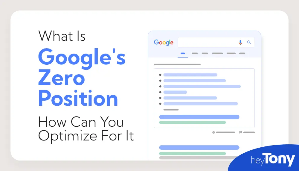 how to optimize for the zero position