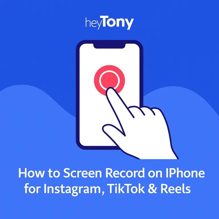 How to Screen Record on iPhone for Instagram, TikTok & Reels
